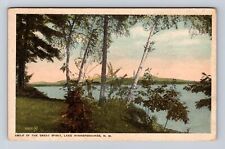 Lake Winnepesaukee NH-New Hampshire, Lake Winnepesaukee, Vintage Postcard picture