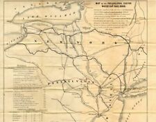 Map of the Philadelphia Easton and Water Gap Rail Road - Miscellaneous picture