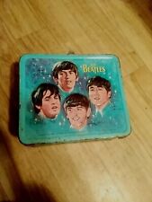BEATLES-  1965    METAL  LUNCHBOX   ALADDIN   ORIGINAL  NO   THERMOS picture