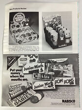 Nabisco Candy Print Ad Original Vintage 1979 Rare VHTF Gong Hi-Energy PEZ funfol picture