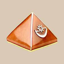 Natural Orange Jade Pyramid For Self Confidence - Big Size picture