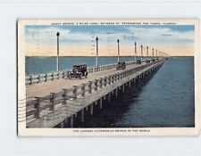 Postcard Gandy Bridge, The Longest Automobile Bridge In The World, Florida picture