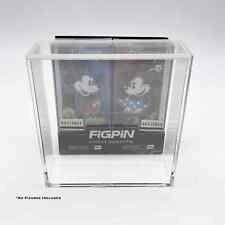 10 UV PROTECTED FiGPiN 2 Pack Size 4mm thick acrylic Case Magnetic Slide Bottom picture