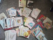 Vintage Lot of  143 / 50s Greeting Cards/ Some Used/Unused picture
