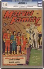 Marvel Family #1 CGC 3.0 1945 1306059011 1st app. Black Adam picture
