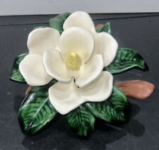 Vintage Ceramic Magnolia Flower On Branch Pottery picture