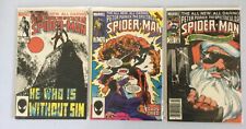 Peter Parker The Spectacular Spider-Man # 109 111 112 Lot of 3 1985 High Grade picture