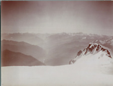 France, Mont Blanc, General View, Vintage Print, circa 1895 Vintage Print Print picture