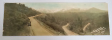 Vintage Panoramic Photo Postcard, Harwood #144 The Switchback Redwood Highway picture