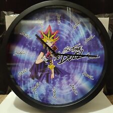 Yugioh Its Always Time To Duel Wall Clock Official Hanging Anime Collectible picture