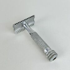 Vintage 1930’s SEGAL Double Edge Safety Razor Made in USA Metal Smooth 3.5” Long picture