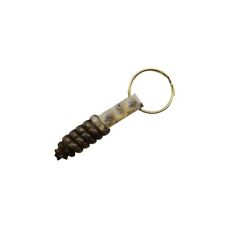 Rattlesnake Rattle Keychain Real Viper Tail Taxidermy Car Key Chain Ring Keyring picture