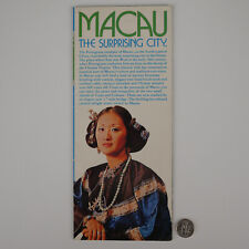1976 Macau - The Surprising City Pamphlet picture