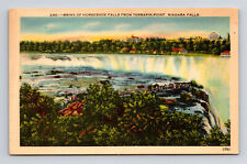 Postcard Niagara Falls NY New York Brink of Horseshoe Falls Terrapin Point picture
