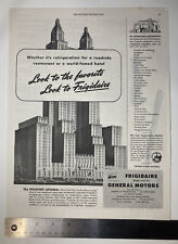 VINTAGE 1945 Print Ad Frigidaire By General Motors Venus Pen 10x13.5