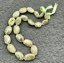 da Hawaiian Store Genuine Green Paua Abalone Shell Lei Necklace picture