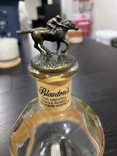 1 Of 1 Blantons Bourbon Empty Bottle 750ml Pre Lettering NO WRITING ON LABEL picture