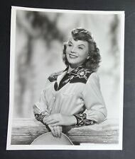 vintage 1941 Jane Frazee B&W 8x10 Promo Photo Cute Cowgirl Hollywood Starlet V2 picture