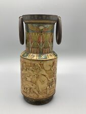 Rare Antique 1920’s Egyptian Revival Huntley & Palmers Biscuit Tin picture