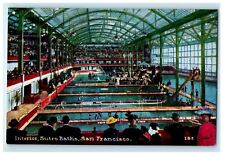 c1910s Interior, Sutro Baths, San Francisco California CA Unposted Postcard picture