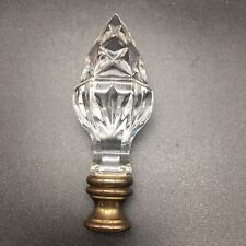 WATERFORD CRYSTAL ACORN LAMP  FINIAL picture