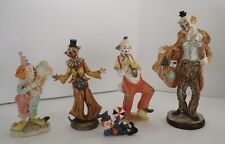 Lot of 5 Vintage Clown Figurines picture