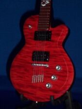 Mini CABO WABO Guitar SAMMY HAGAR Red Rocker Memorabilia FREE STAND Gift picture