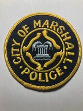 Marshall Michigan Police Patch ~ RARE picture