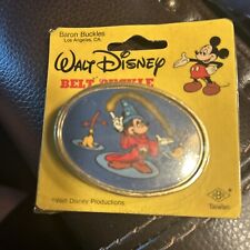 New Vintage Disney Mickey Belt Buckle Baron Buckles Walt Disney Productions picture