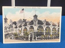 Davenports Restaurant Spokane Washington Vintage Postcard Unposted picture