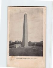 Postcard Bunker Hill Monument Boston Massachusetts USA picture