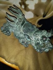 Vintage Chinese Foo Dogs Bronze sculpture China statues fine antique picture