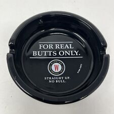 Vintage Advertising Winston For Real Butts Only Ashtray 1999 No Bull Cigarettes picture