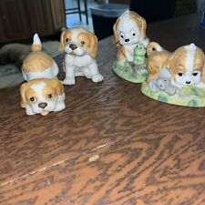 Cocker Spaniels Figurines Vintage Homeco Puppy Dog Decor 3