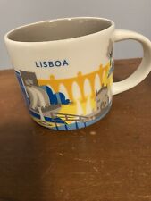 RARE - Starbucks Lisbon, PORTUGAL - You Are Here Collection Coffee Mug 14oz picture