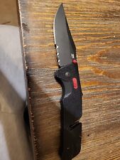 SOG Trident AT Tactical Knife Clip point Cryo D2 steel picture