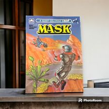 M.A.S.K. Giant Coloring Book 1986 Golden Kenner  Parker Toys Used Vintage Comic picture