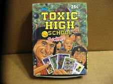 Toxic High School 48 Packs Stickers Box 91T Like Wacky Package Garbage Pail Kids picture