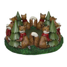 Circle of Foxes and Trees Centerpiece - Delamere Design picture