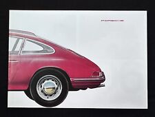 Original Porsche Type 901 2-Sided Foldout Dealer Poster Engine Specs 911 picture