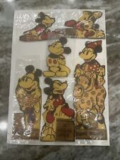 Vintage 6 pc. Lot - 1930's Disney Mickey Mouse Cut-Outs Post Toasties Cereal Box picture