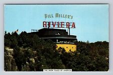 Fort Lee NJ-New Jersey, Bill Miller's Riviera, Advertising Vintage Postcard picture