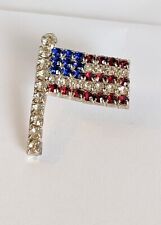 American Flag Pin Vintage Fourth Of July picture
