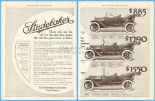 1913 Studebaker Model 25 35 Six Original Antique Automobile Car Print Ad Detroit picture