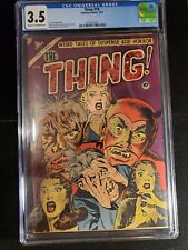 The Thing 10 CGC 3.5, Charlton Comics 1953, Devil Cover, Bob Forgione Art picture