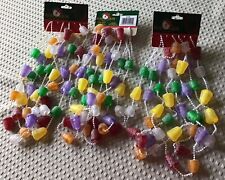 Kurt Adler (3)Strands 8’Holiday Garland Multicolored Gumdrops NWT Christmas picture