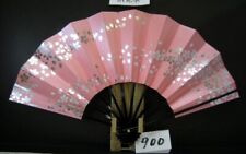 Japanese Folding Fan KYOTO Traditional Sensu Ougi SAKURA Cherry Blossom #900 F/S picture