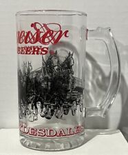2018 Budweiser 16oz Glass Clydesdale Mug picture