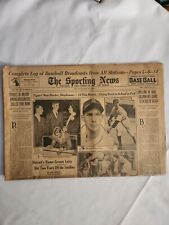 1940 May 16 The Sporting News Harold Newhouser Detroit Home Grown Lefty (MH50) picture