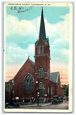 1938 Exterior View Presbyterian Church Clarksburg West Virginia Vintage Postcard picture